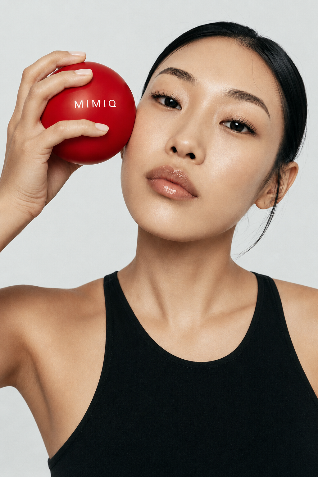 MIMIQ 曼谷红色面部训练球