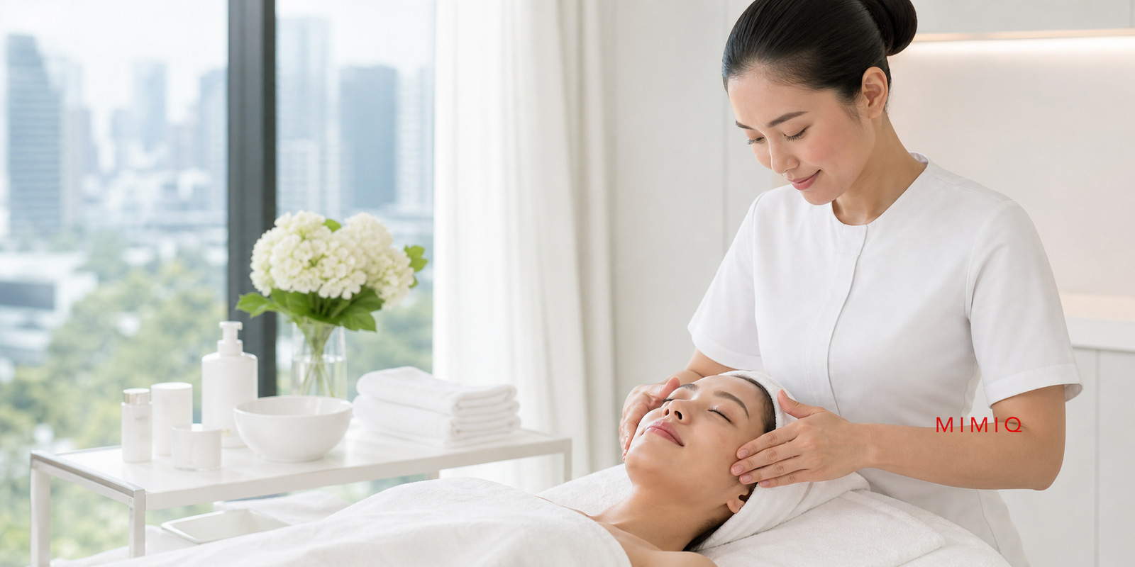 MIMIQ editorial image for Pre-Wedding Face Workout in Bangkok